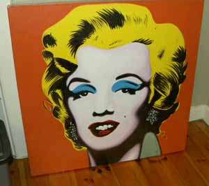 ANDY WARHOL - MARILYN MONROE PRINT