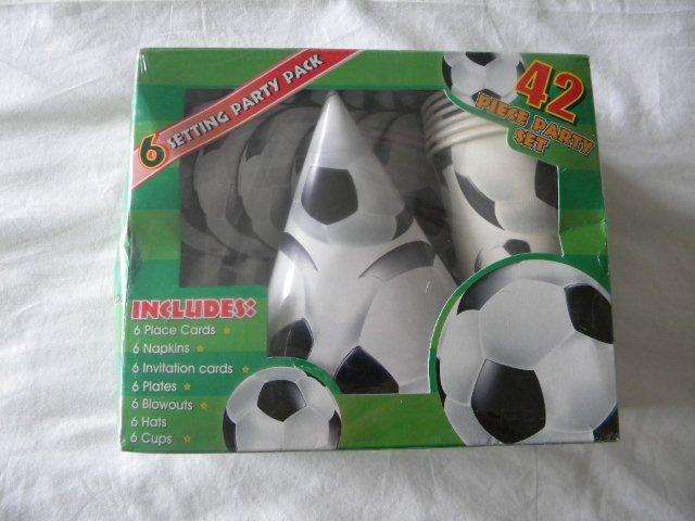 SOCCER PARTY PACK FOR 6