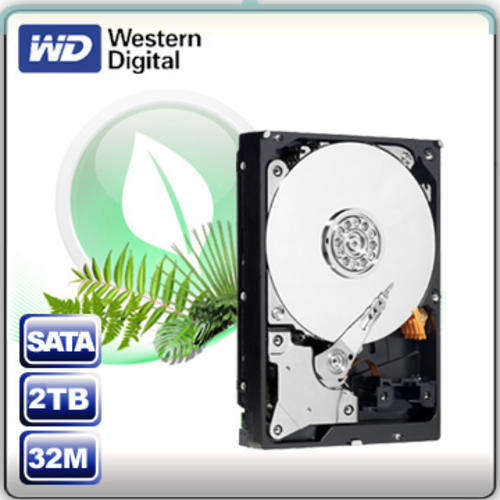 2TB (2000GB) WESTERN DIGITAL WD 3.5" HDD, WD20EADS , SATA II, 7200RPM, 32MB CACHE, DESKTOP