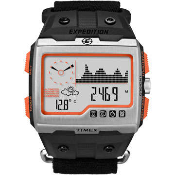 TIMEX WS4 ADVENTURE SPORTS OUTDOORS WATCH with ALTIMETER BAROMETER COMPASS THERMOMETER