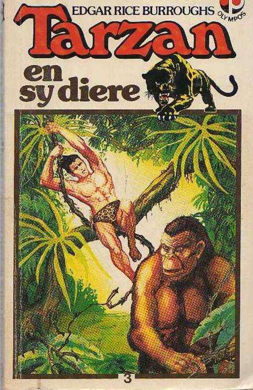TARZAN EN SY DIERE - EDGAR RICE BURROUGHS NR 3 (1STE DRUK 1983)