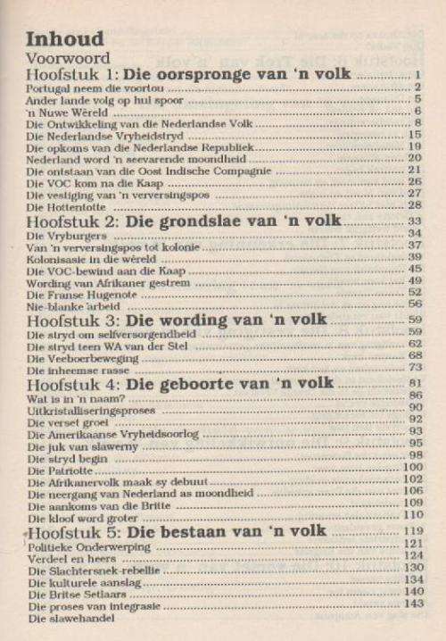 Vir Volk en Vryheid - Bruwer Spesiale genommerde 1ste Uitgawe geteken deur die skrywer