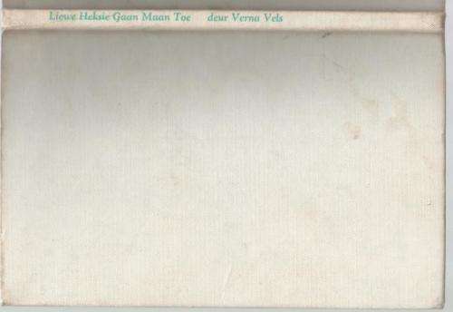 LIEWE HEKSIE GAAN MAAN TOE - VERNA VELS (1973)