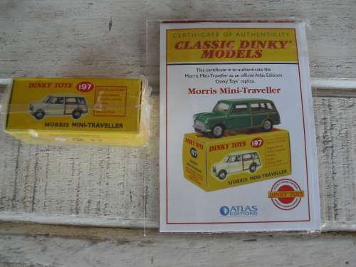 Morris Mini Traveller. Dinky Toys Atlas Edition no 197