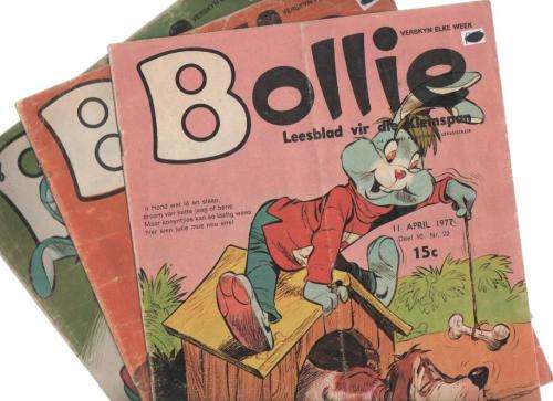 DRIE BOLLIE LEESBLAD VIR DIE KLEINSPAN (11 APRIL 1977, DEEL10/NR 22; NR 47; DEEL 11, NR 6)