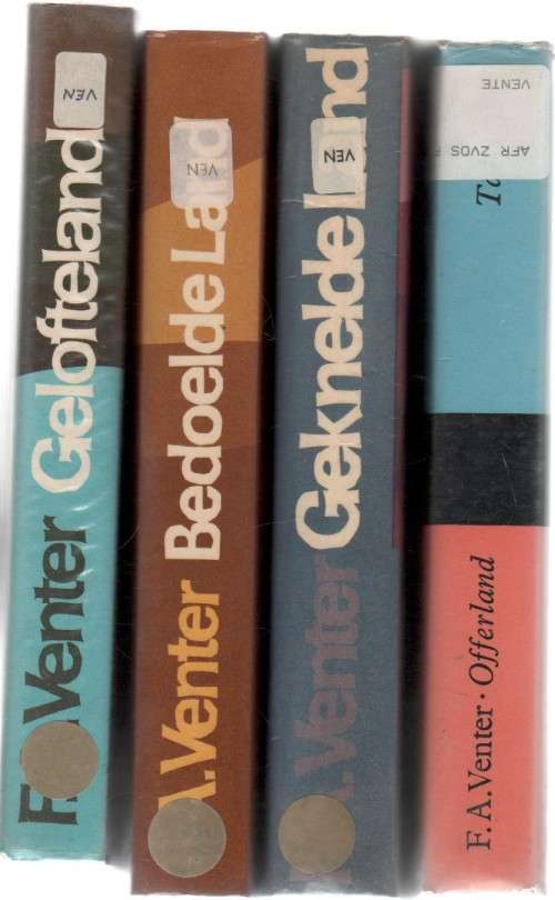 F A VENTER 4 LANDE, GELOFTELAND, BEDOELDELAND, OFFERLAND, GEKNELDELAND