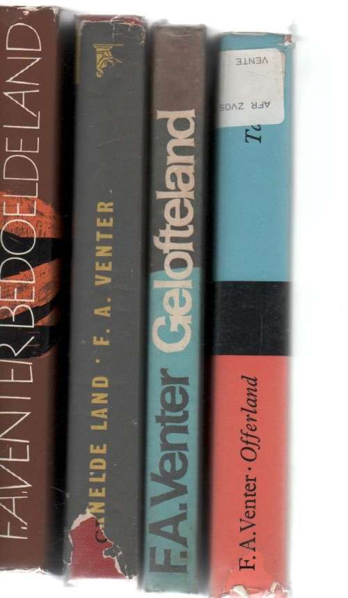 VIER LANDE BOEKESTEL: GELOFTELAND, BEDOELDELAND, GEKNELDELAND & OFFERLAND - FA VENTER