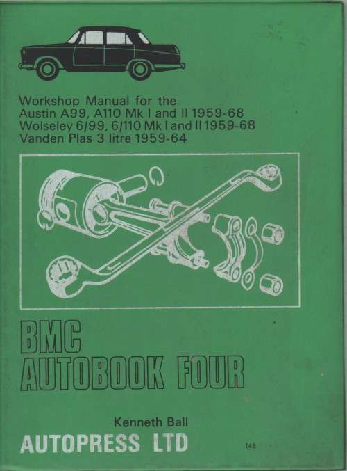 BMC AUTOBOOK FOUR - KENNETH BALL (REPRINT 1970)