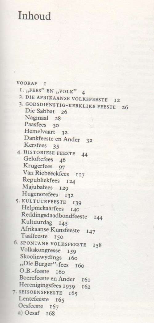 ONS VOLKSFEESTE , BESKRYF DEUR P H KAPP - PIETER W GROBBELAAR(DEEL III)