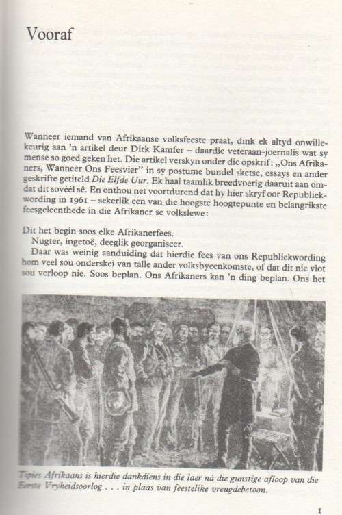 ONS VOLKSFEESTE , BESKRYF DEUR P H KAPP - PIETER W GROBBELAAR(DEEL III)