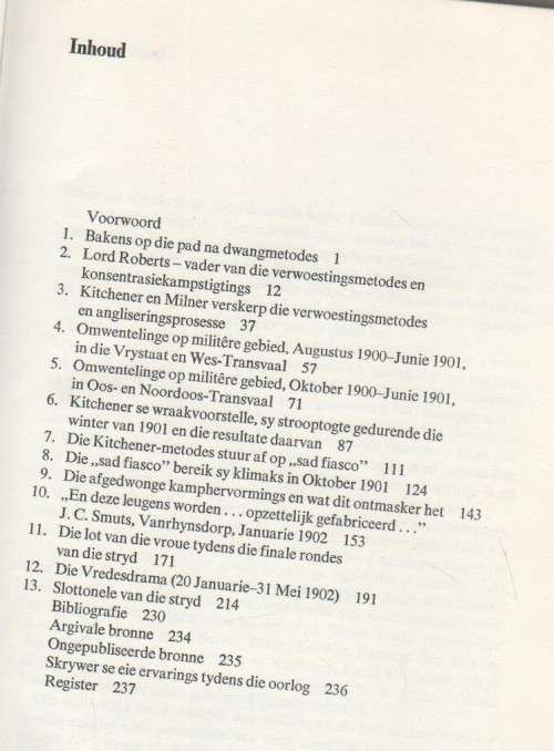 DIE ENGELSE OORLOG 1899 - 1902 - M A GRONUM (1 STE DRUK 1972)