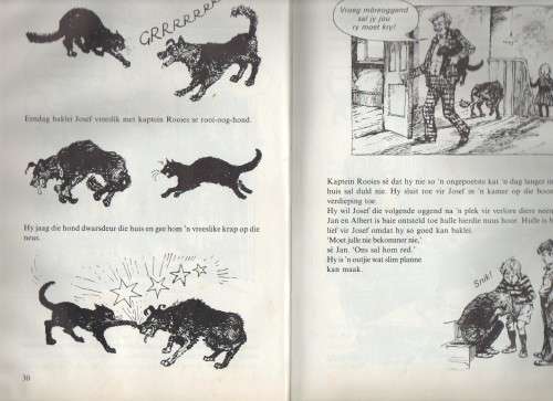 VIER HARDEBAND KINDERBOEKE