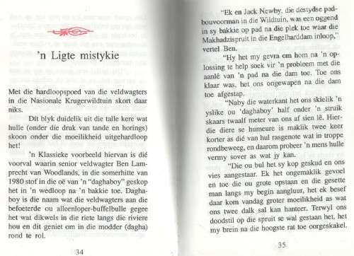 DIE VELDWAGTERS VERTEL - JAN RODERIGUES (GROOTDRUKUITGAWE 1992)