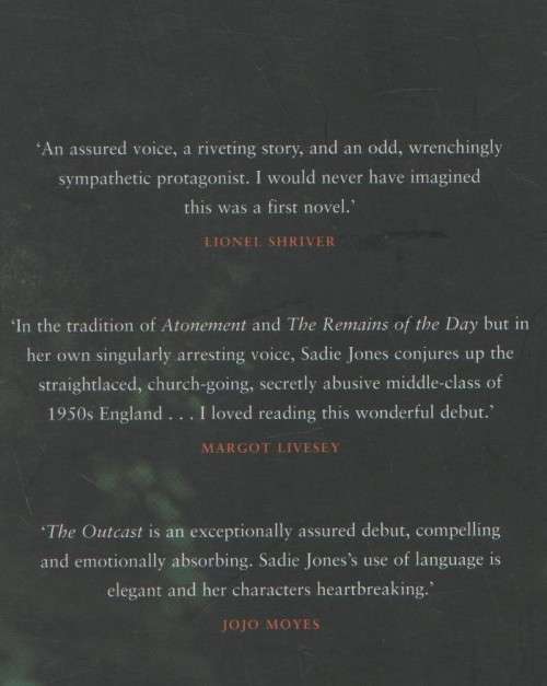 THE OUTCAST - SADIE JONES (1 ST PUBLISHED 2008)