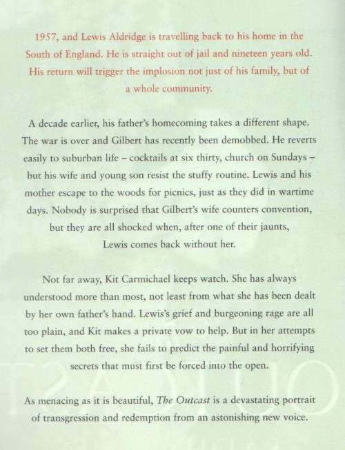 THE OUTCAST - SADIE JONES (1 ST PUBLISHED 2008)