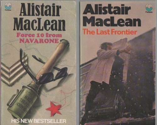 SIX PAPERBACKS BY THE AUTHOR ALISTAIR MACLEAN