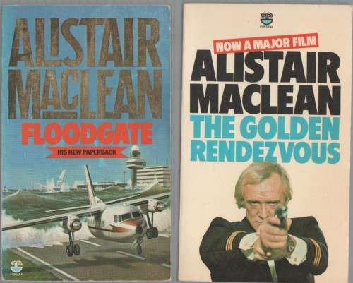 SIX PAPERBACKS BY THE AUTHOR ALISTAIR MACLEAN