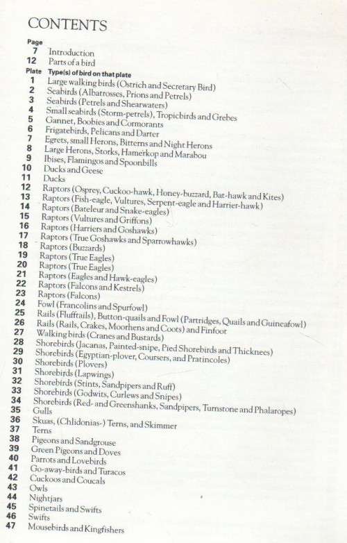 BIRDS OF EASTERN AFRICA, EVERY SPECIES ILLUSTRATED - BER VAN PERLO (1 ST PUB 1995)