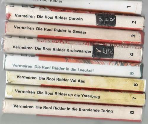 STEL VAN AG ROOI RIDDER BOEKE DEUR LEOPOLD VERMEIREN