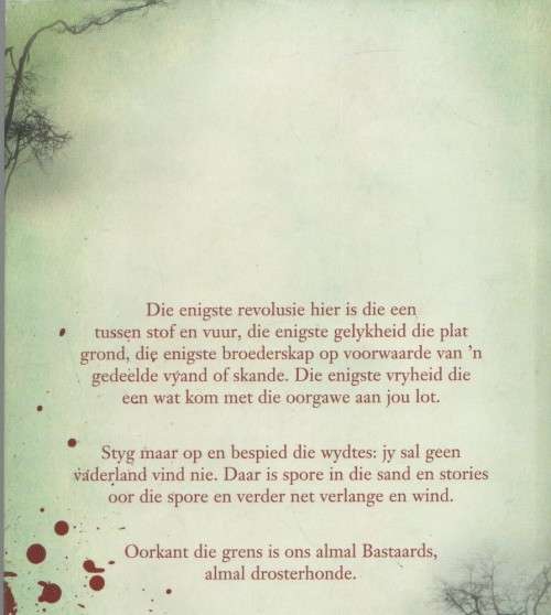 BUYS, 'N GRENSROMAN - WILLEM ANKER (1 STE UITGAWE 2014)