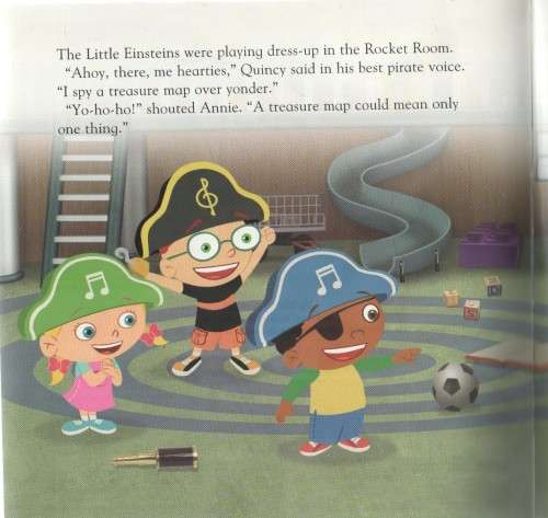 DISNEY'S LITTLE EINSTEINS, PIRATE'S TREASURE - MARCY KELMAN (2007)