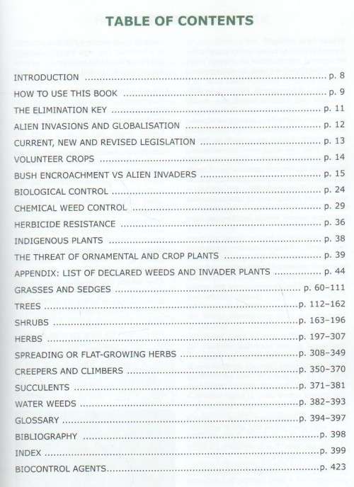 Problem plants and Alien Weeds of South Africa - Clive Bromilow (2010)