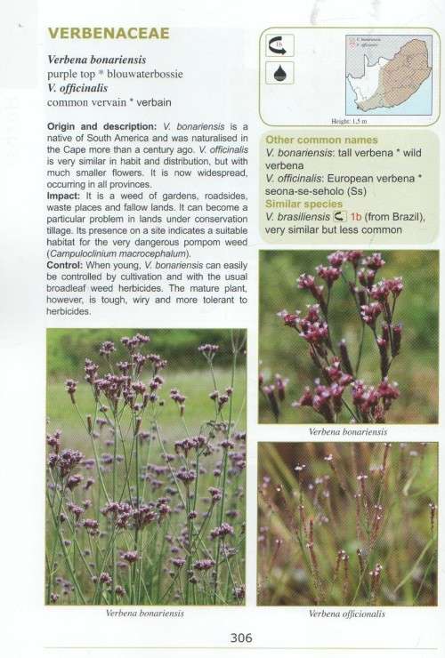 Problem plants and Alien Weeds of South Africa - Clive Bromilow (2010)