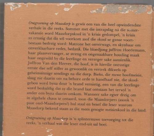 ONTGROENING OP MAASDORP, NOMMER 11 - STELLA BLAKEMORE (1977)