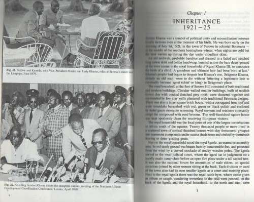 SERETSE KHAMA, 1921 - 1980 - THOMAS TLOU (1 ST PUBLISHED 1995)