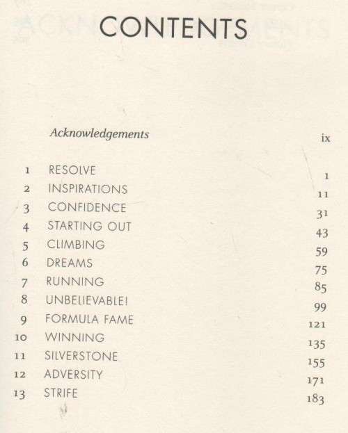 LEWIS HAMILTON, MY STORY (2007)