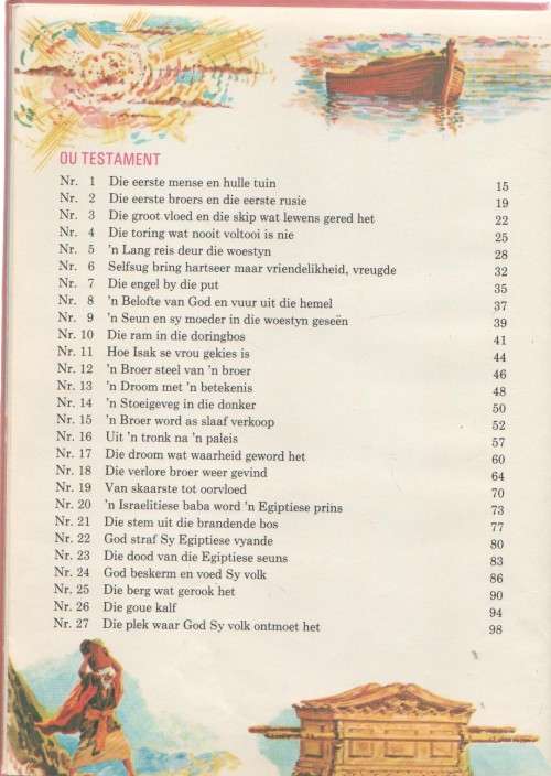 DIE NUWE KINDERBYBEL IN KLEUR - PAUL VON STADEN ( 3DE DRUK 1972)