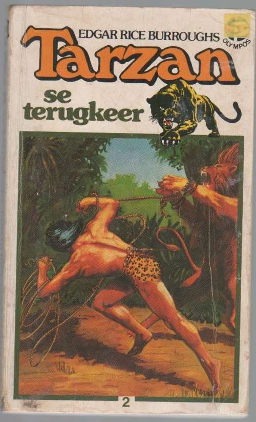 TARZAN SE TERUGKEER, NOMMER 2 - EDGAR RICE BURROUGHS (1 STE UITGAWE 1983)