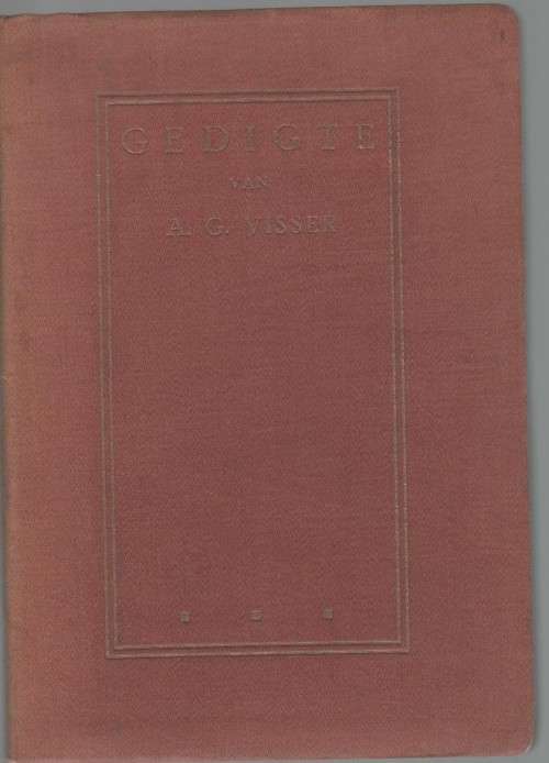GEDIGTE VAN A G VISSER (1925)