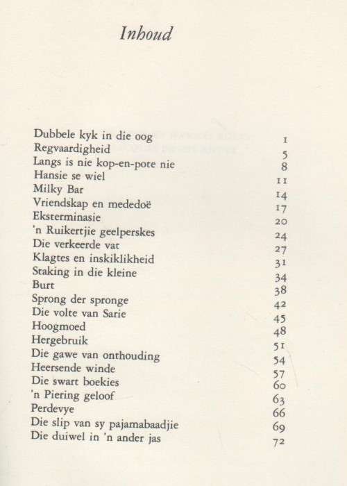 NOG KOOPERASIE-STORIES - P G DU PLESSIS (1STE UITGAWE 1985)