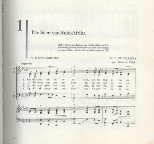 GOUE GERF - NASIONALE RAAD VIR VOLKSANG EN VOLKSPELE, GERMISTON (1970'S?)