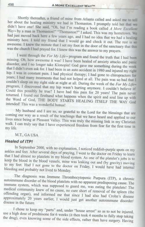 A MORE EXCELLENT WAY TO BE IN HEALTH - HENRY W WRIGHT (2009)