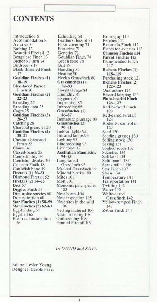 THE COMPLETE BOOK OF AUSTRALIAN FINCHES - A J MOBBS (1990)