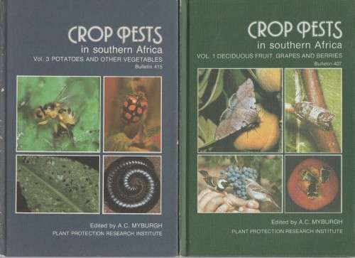 THREE HARD COVER BOOKS BY THE PLANT PROTECTION RESEARCH INSTITUTE- BAYER