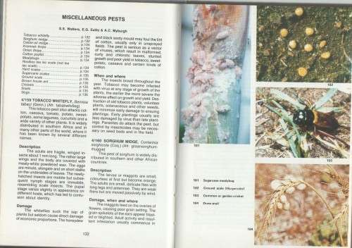 THREE HARD COVER BOOKS BY THE PLANT PROTECTION RESEARCH INSTITUTE- BAYER