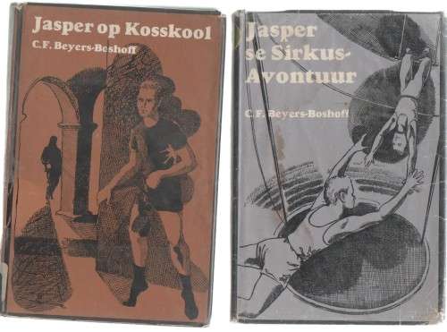 VOLLEDIGE REEKS HARDEBAND JASPERBOEKE - C F BEYERS-BOSHOFF