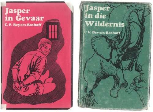 VOLLEDIGE REEKS HARDEBAND JASPERBOEKE - C F BEYERS-BOSHOFF