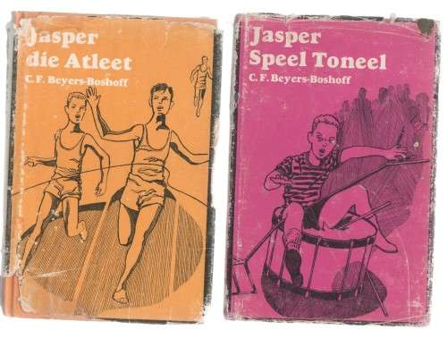 VOLLEDIGE REEKS HARDEBAND JASPERBOEKE - C F BEYERS-BOSHOFF