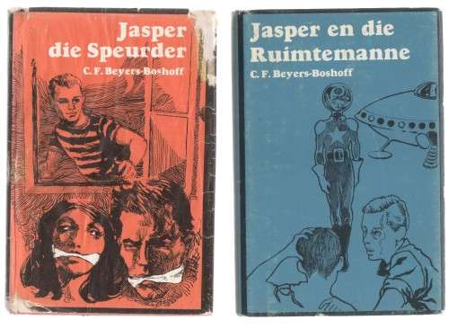 VOLLEDIGE REEKS HARDEBAND JASPERBOEKE - C F BEYERS-BOSHOFF