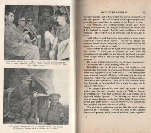 PIENAAR OF ALAMEIN - A M POLLOCK  (1943)