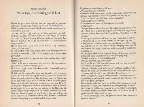 'N BAKSEL IN DIE MORE - HENNIE AUCAMP EN MARGARET BAKKES (3 DE DRUK 1976)