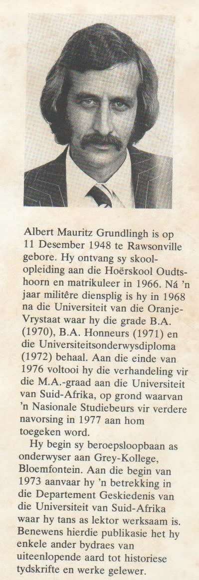 Die Hendsoppers en Joiners - AM Grundlingh (1979) ANGLO-BOEREOORLOG