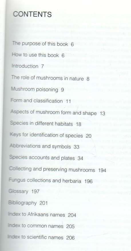 FIELD GUIDE , MUSHROOMS OF SOUTHERN AFRICA - G C A VAN DER WESTHUIZEN & ALBERT EICKER (1994)