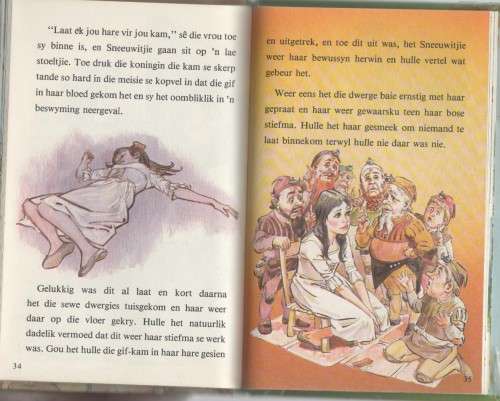 SNEEUWITJIE EN DIE SEWE DWERGIES VAN DIE LADYBIRD REEKS - VERA SOUTHGATE