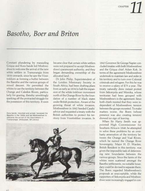 TRIBES & KINGDOMS - J S BERGH & A P BERGH (1 ST EDITION 1984)