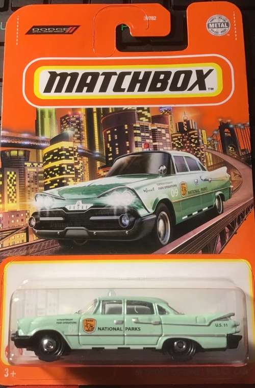 Matchbox. 59 Dodge Coronet Police Car.